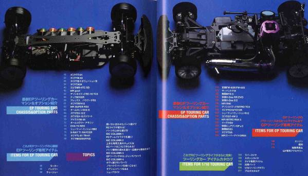 【d4132】04.4 RCツーリングカーパーツカタログ2004／最新マ..._画像2