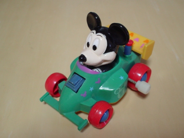  rare article design zen my type DISNEY Mickey Mouse racing car 