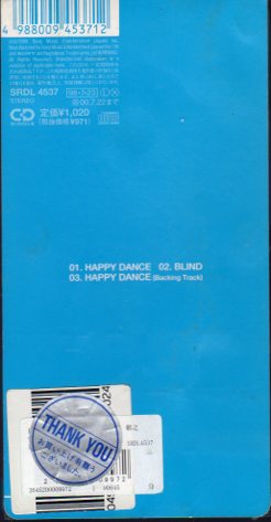 *8cmR-CDS*槇原敬之/HAPPY DANCE/『ニュースステーション』_画像2