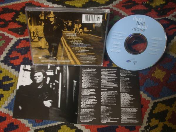 90's AOR ダリル・ホール DARYL HALL (CD)/ SOUL ALONE EK 53937 Epic 1993年_画像3