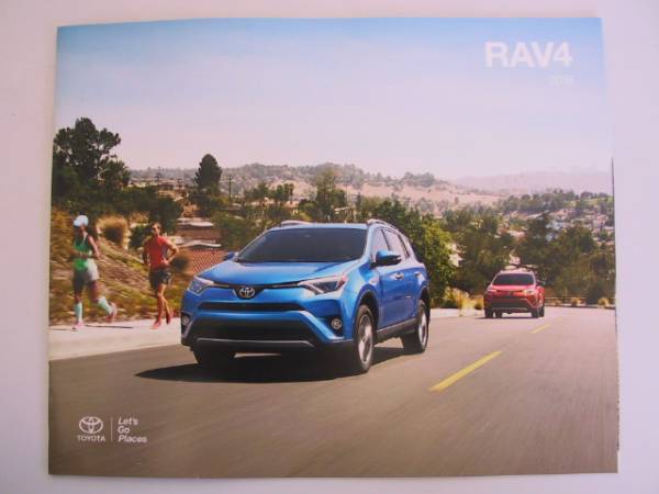  Toyota RAV4 2015 year of model USA catalog 