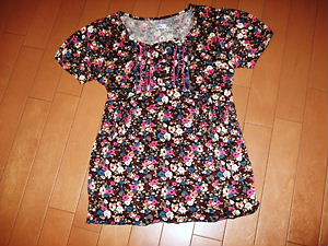 良品●ポールスミス　レトロロマンチック花柄カットソーM