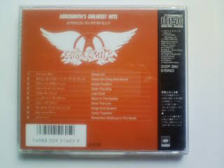 CD AEROSMITH'S GREATEST HITS BEST エアロスミス ベスト