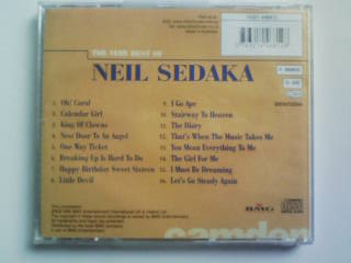 CD THE VERY BEST OF NEIL SEDAKA Neal *se Dakar лучший 