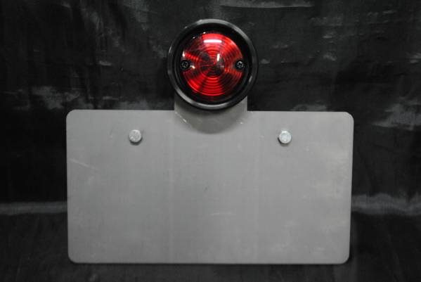 DS400 DS250 サイドナンバーKIT 橫マウント ドリルドテール黒