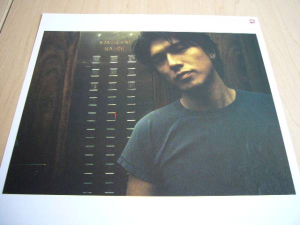 *.. san максимально высокий!* очень редкий!!* Takahashi Katsunori Album[Wild Flower] Flyer ( бумажный рекламная листовка ) [ не продается ]