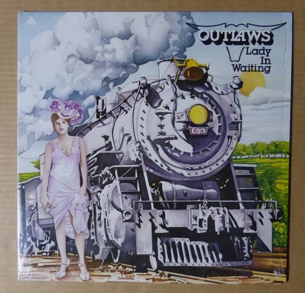 OUTLAWS「LADY IN WAITING」米ORIG[初回青ARISTA]シュリンク美品