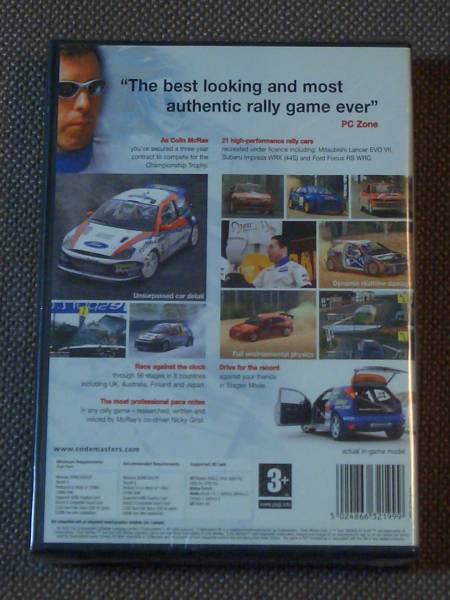 Colin McRae Rally 3 (Codemasters) PC CD-ROM