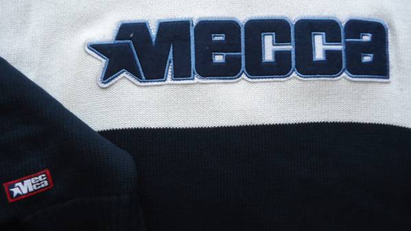 Mecca 舊モデル 綿セーター 紺 XL 40%off HIPHOP メッカ NYC LA