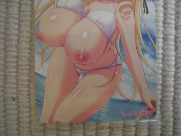 ☆SQUEEZ 炎の孕ませもっと!発育っ!身體測(cè)定2 げっちゅ屋特典 描き下ろしテレカ クリスティーネ＝フォン＝レルヒェンフェルト 未開封新品☆