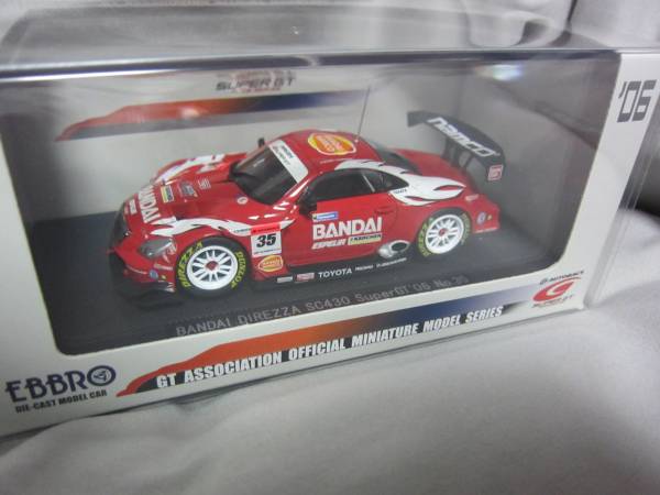  EBBRO 1/43 super GT 2006 BANDAI DIREZZA SC430 #35