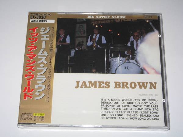 【新品・即決CD】ジェイムス・ブラウン/初期ベスト　全14曲_画像1