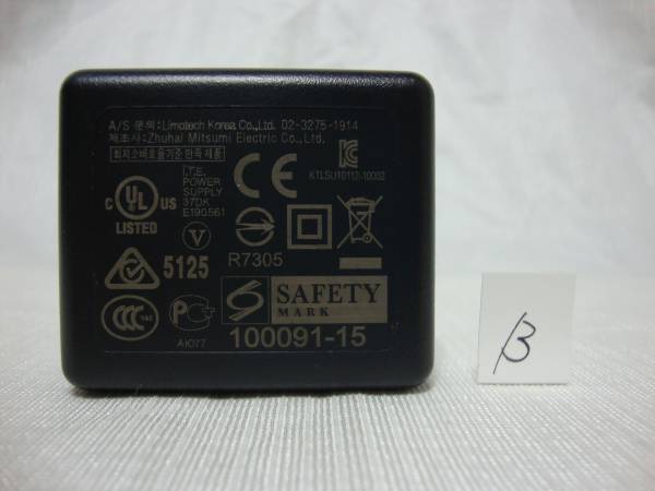 ◆即決有◆ CASIO 純正 USB ACアダプター AD-C53U /良品 動作OK (B)_※電源ケーブルは別途用意ください。