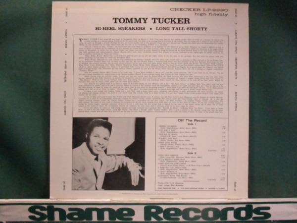 Tommy Tucker ： Hi-Heel Sneakers /60's Chess SOUL MODS/ 5点で送料無料 LP_画像2