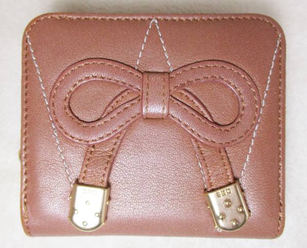 SEE BY CHLOE See by Chloe leather purse 9P7085-N38 Brown 