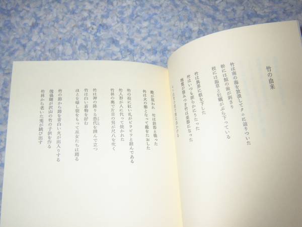 竹の異界 木津川昭夫詩集_画像2