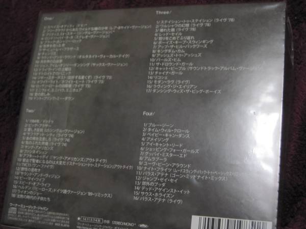 帯付美品 CD4枚組デヴィッド・ボウイ/サウンド+ヴィジョン レア