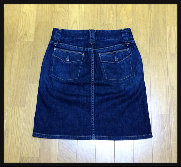 #GAP/ Gap # Denim skirt flap attaching size : 2*TK-720