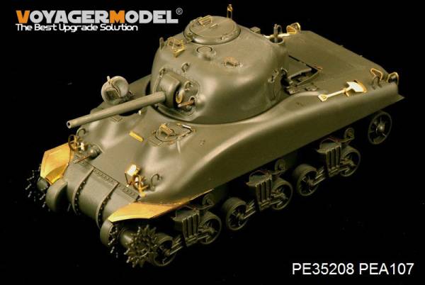 ボイジャーモデル 1/35 WW2 アメリカ M4A1 中期型用 PE35208_画像3