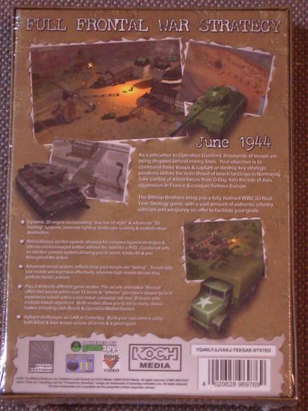 World War II - Frontline Command (Bitmap Bros.) PC CD-ROM_画像2