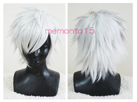  silver silver heat-resisting wig BROTHERS CONFLICT.bla navy blue costume play clothes set settled morning day .. cosplay 