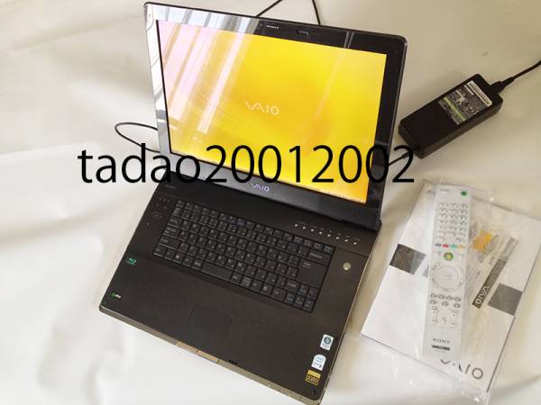 中古●VGN-AR92S●2.33Ghz●400GB●ブルーレイ●地デジSONYVAIO_画像1