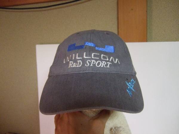 WILLCOM　ウィルコム 企業物　air edge vemac62 帽子キャップ_画像1