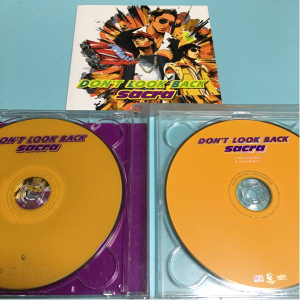 水星価格！DONT LOOK BACK sacra CD＋DVD 同梱可能_画像2