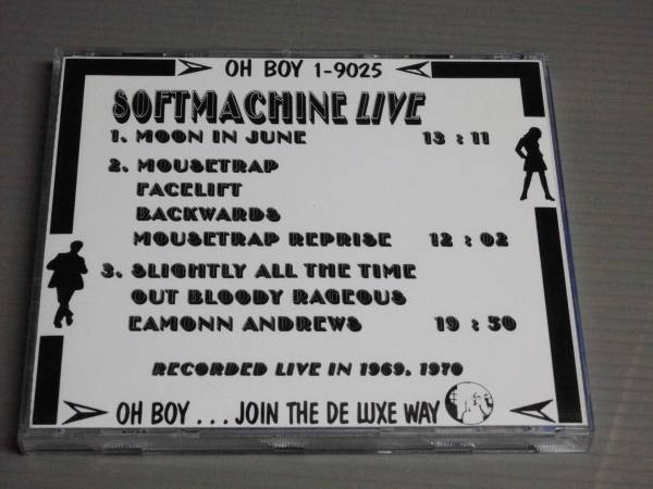 *SOFT MACHINE/ LIVE ★CD_画像2