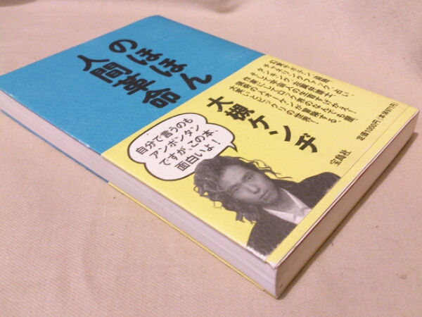 ◎送料込み！のほほん人間革命 大槻ケンヂ 宝島社_画像2