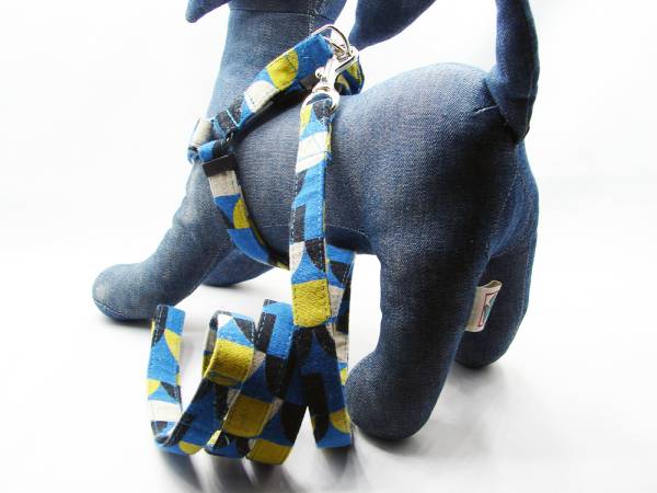 ■小型犬■北欧風　お山■ハンドメイド■ハーネスリード