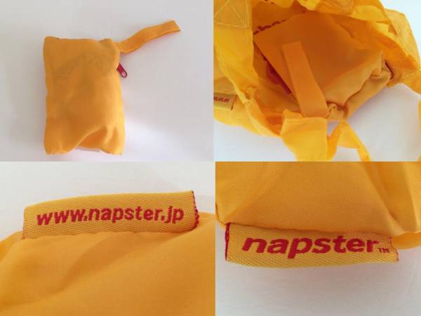 ナップスター 携帯トートバッグ/napster企業ロゴ販促ITタワレコ_画像3