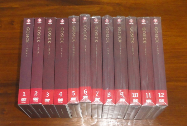  новый товар + диск нераспечатанный DVD готический GOSICK специальное оборудование версия все 12 шт комплект 