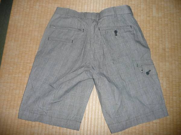 MALE＆CO 綿 ハーフパンツ チェック M78 TAKAQ_画像2