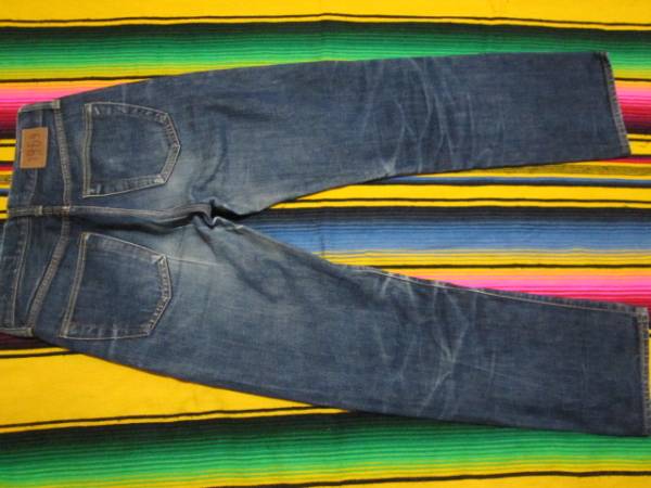 GAP イタリア製 MADE IN ITALY １９６９ インディゴ ビンテージ 藍染 デニム ジーンズ VINTAGE INDIGO JEANS ANTIQUES_画像2