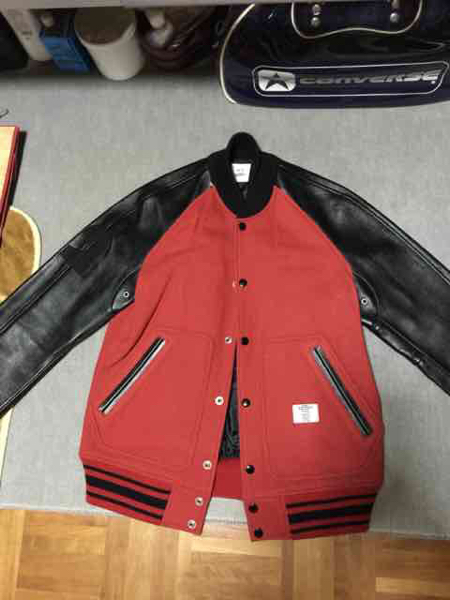 BEDWINbedo wing JERRY куртка красный размер 1.2