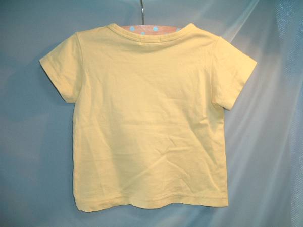 ё 3can4on ё yellow color. short sleeves T-shirt 80
