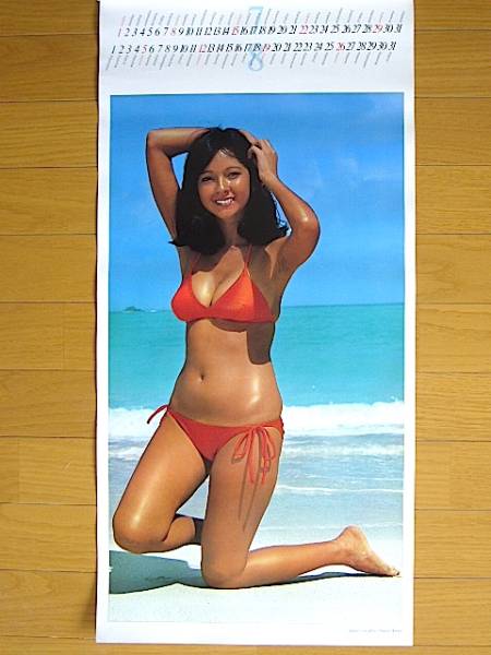 1979年 アグネス・ラム カレンダー 「渚の妖精」 未使用保管品