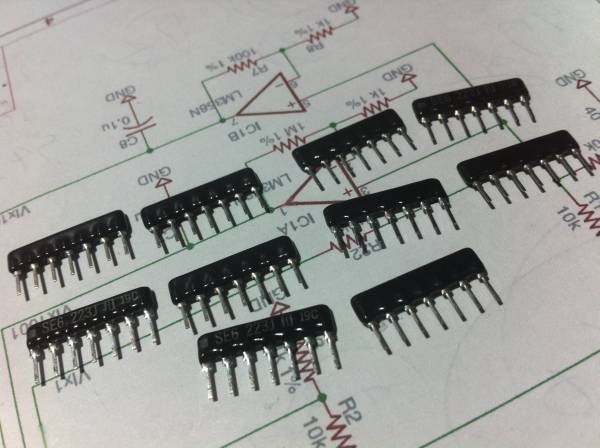  Fukushima . feather resistance a Ray 6 element 22kΩ 180 piece (190)