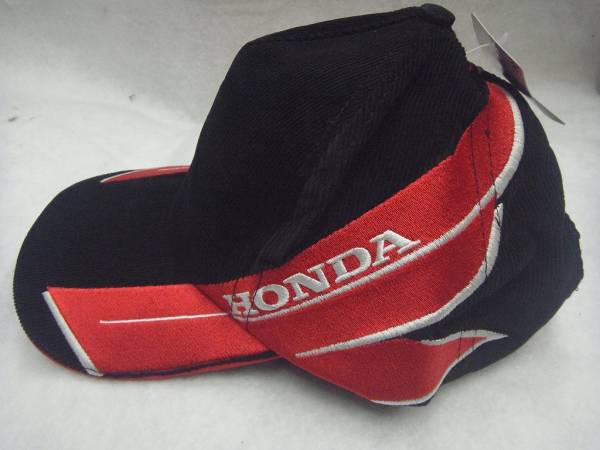 Honda/Honda Corduruoy Wing Cap Red New
