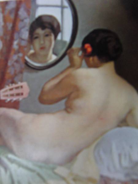 鏡、寺内萬治郎、美人画、希少画集の一部、新品額付_画像2