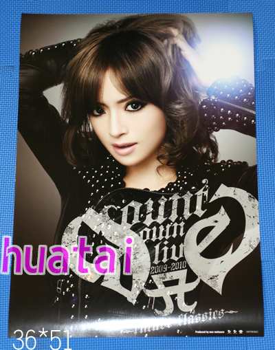 浜崎あゆみ COUNTDOWN LIVE 2009-2010 DVD 告知ポスターの画像1