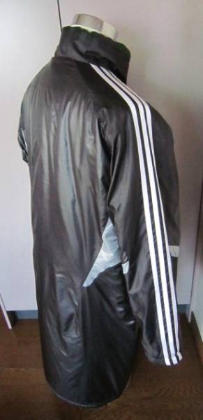  new goods / Adidas adidas/BODY HEAT warm long coat /M/ black 