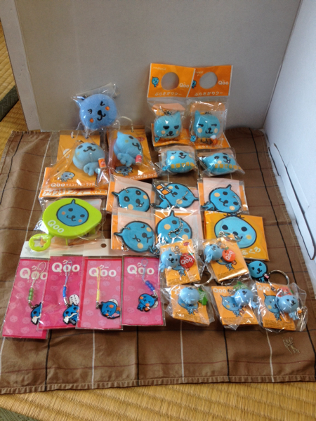Qoo グッズ フィギュア キーホルダー ボトルキャップ ストラップ