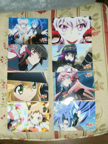 戦姫絶唱シンフォギアG ブロマイド 全8種 (CD購入店舗特典) 戦姫絶唱シンフォギアG ブロマイド 全8種 (CD購入店舗特典)