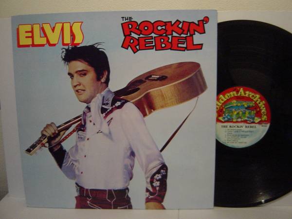 レア音源 ELVIS PRESLEY 見開きLP ロカビリー