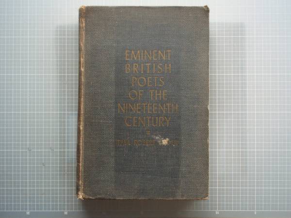 EMINENT BRITISH POETS OF THE NINETEENTH CENTURY 貴重