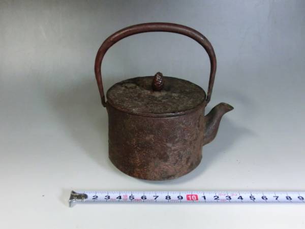 品揃え豊富で 南部特製 鉄瓶□南部鉄 古い茶瓶 骨董品□ 時代物 古美術 お茶道具 鉄瓶