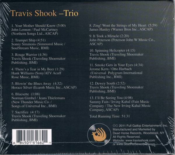 最終入荷◆米Ｂ級ピアノ・トリオ◆瑞々しい★トラビス・ショックTravis Shook Trio_画像2