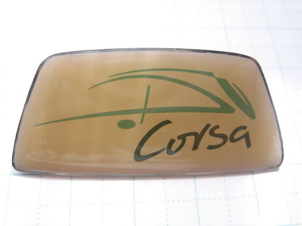 ピンバッジ TOYOTA CORSA トヨタ　コルサ　エンブレム　ロゴ　車_画像1